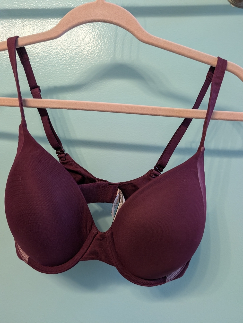 Victoria's Secret Molded T-Shirt Bra - Deep Plum